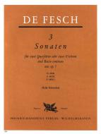 3 Sonaten op. 7 