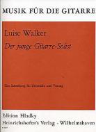 Der junge Gitarre-Solist 