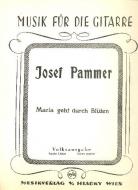 Maria geht durch Blüten 