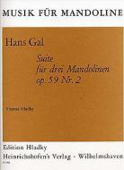 Suite für 3 Mandolinen op. 59 Nr. 2 