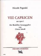 VIII Capricen aus op. 1 