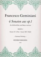4 Sonaten aus op. 1 Band 2 