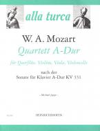 Quartett A-Dur 'alla turca' 