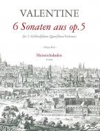 6 Sonaten aus op. 5 