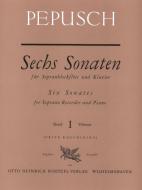 Sechs Sonaten 1 