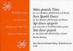 7 spanische Tänze 
