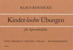 Kinder-leichte Übungen 