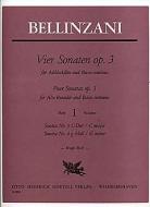 4 Sonaten für Altblockflöte und Bc 1 