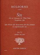 6 Weisen oder Kanzonetten 