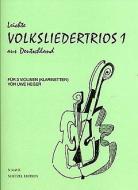 Leichte Volkslieder-Trios 1 aus Deutschland 