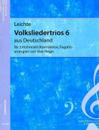 Leichte Volksliedertrios 6 aus Deutschland 