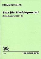 Satz für Streichquartett 