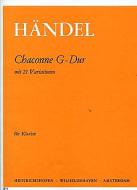 Chaconne G-Dur mit 21 Variationen 