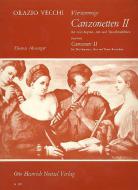 Vierstimmige Canzonetten II 