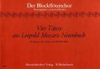 4 Tänze aus Leopold Mozarts Notenbuch 