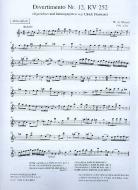 Divertimento Nr. 12 KV 252 