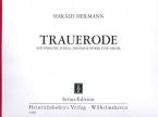 Trauerode op. 58d 