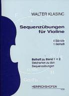 Sequenzübungen für Violine: Beiheft zu Band 1 und 2 