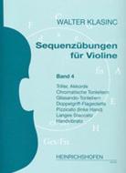 Sequenzübungen für Violine 4 