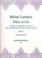 Pieces en trio Heft 2 