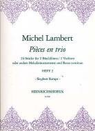 Pieces en trio Heft 2 