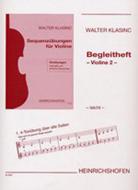 Sequenzübungen für Violine: Begleitheft 