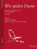 Wir spielen Duette - Reihe B, Heft 1 