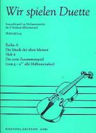 Wir spielen Duette - Reihe A, Heft 4 