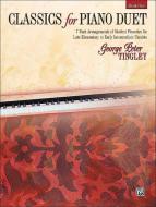 Classics for Piano Duet, Book 1 