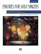 Encores for Solo Singers 