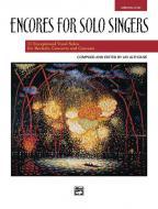 Encores for Solo Singers 