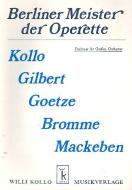 Berliner Meister der Operette 