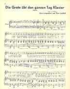 Die Grete übt den ganzen Tag Klavier 