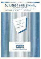 Du liebst nur einmal / Take Time to Know Her 