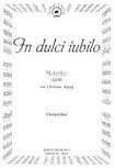 In dulci iubilo 
