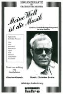 Meine Welt ist die Musik 