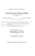 Tausend rote Rosen blühn 