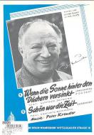 Wenn die Sonne hinter den Dächern... 