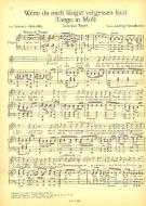 Wenn du mich längst vergessen hast 