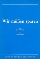 Wir müssen sparen 