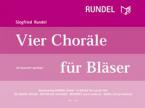Vier Choräle für Bläser 