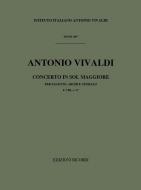 Concerto G Major Bassoon Strings Continuo RV494 