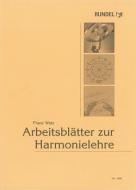 Arbeitsblätter zur Harmonielehre 