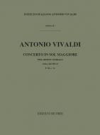 Concerto G Major Strings Continuo Alla Rustica RV151 