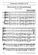 Maria durch ein Dornwald ging Standard