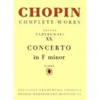 Concerto In F minor 
