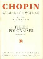 3 Polonaises of 1817 and 1821 
