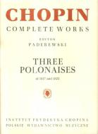 3 Polonaises of 1817 and 1821 