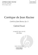 Cantique de Jean Racine op. 11 