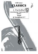 Zweistimmige Orgelwerke mit CD für zwei Altsaxophone 